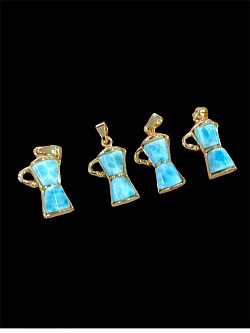 Greca con larimar