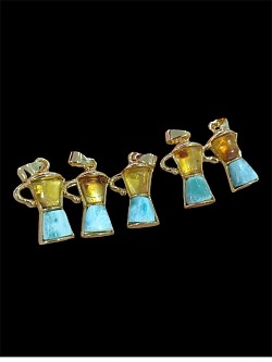 Greca ambar/larimar